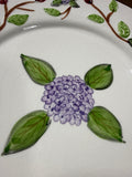 Hand Painted Floral Plate
