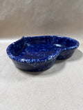 Bennington Pottery Blue Agate Heart Shaped Dish (B)