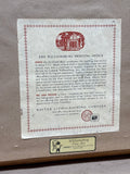 Williamsburg Printing Office Print by John Dukes McKee; Signed