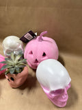 Pink Halloween Decor Items - 6 Pieces