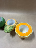 Partylite Fruit Candle Holders - Set Of 4