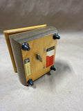 Musical Reuge Italian Floral Inlaid Box WORKS