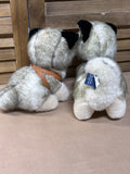 Small Trudi Plush Wolves (2)