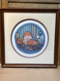 Night Before Christmas P. Buckley Moss Print; Signed & Numbered (67/9297)