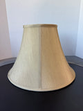 Faux Silk Linen Bell Lamp Shade