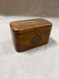 Vintage Wooden Bank Box