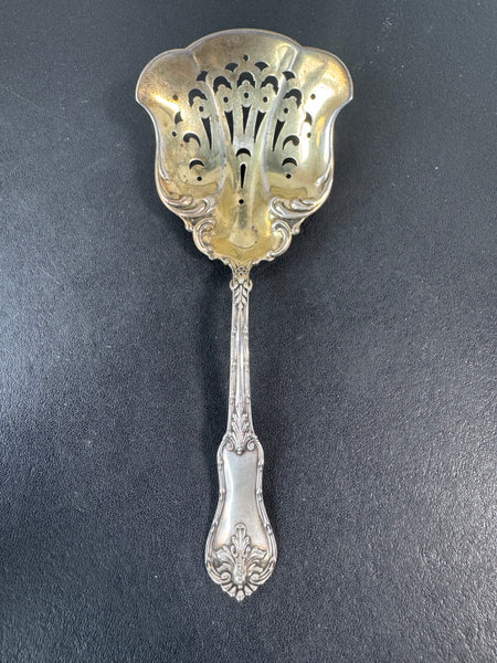 Marshall Field & Co. Sterling Silver Slotted Spoon