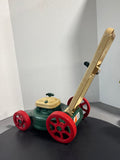 Green Plastic Toy Lawn Mower