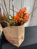 Assorted Lot of Autumn Faux Florals & Picks