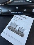 Farberware FH202-D11 Double Burner Electric Cooktop in Box