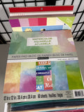 Bin of Crafting Paper/Card Stock (C) 20+ Packs of Paper