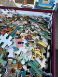 Galison Bookshop Afternoon 500-Piece Foil Jigsaw Puzzle