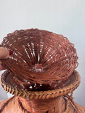Filipino Woven Bamboo Fishing Trap Basket
