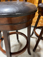 Swivel Bar Stools, Set of 3