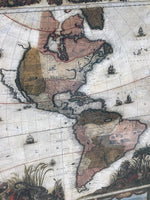 Map of Americas Circa 1680 Print