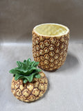 Ceramic Otagiri Pineapple Canister