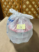 G- Christmas Ribbon Lot, 4 rolls
