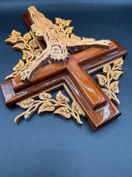 Handcarved Wooden Crucifix