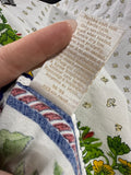 Williams Sonoma Garden Party Floral Honey Bee Round Tablecloth