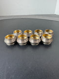 8-Piece Sterling Silver Salt Cellars