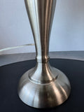 Brushed Nickel Lightweight Table Lamp (WORKS)