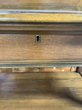 Side Table with Curved Legs and One Drawer