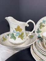 41-Piece Metlox Vernon Ware Vineyard China
