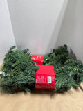 Christmas Pre Lit Garland 9ft - Appears Unused NOT TESTED (B)