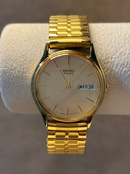 Men’s Gold Seiko - Needs Battery