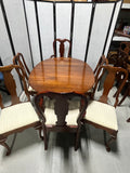 Pennsylvania House Dining Set: Table with Pads, 2 Leaves, 6 Chairs***HEAVY ITEM***READ DETAILS ON PICK UP POLICY***