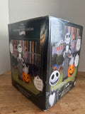 5FT Nightmare Before Christmas Jack Skellington with Zero Lighted Blow Up Yard Decor in Box (WORKS)