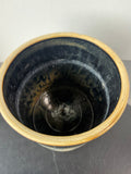 Two Tone 2-Gallon Vintage Stoneware Crock