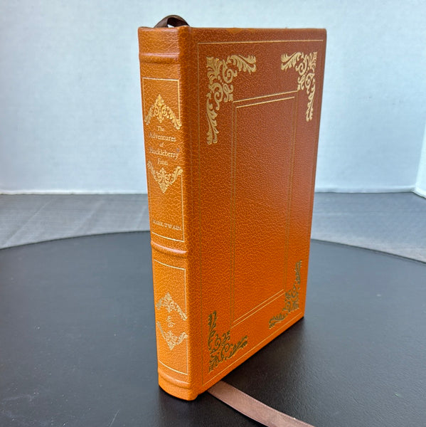 The Adventures of Huckleberry Finn by Mark Twain 1975 Easton Press Hardcover Book Bound in Genuine Leather