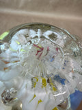 Clear Glass Floral Teapot Style Ring Holder - Joe St. Clair