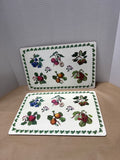 Pair Of Produce Cork Back Placemats