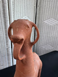 Small Bengalese Traditional Bankura Terra Cotta Horse Sculpture