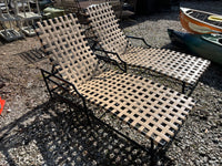 Pair of Patio Loungers