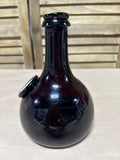 (B) 1704 Amethyst “Godspeed” Works On Ivory Glass Bottle // Numbered On Bottom 97/400
