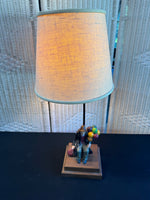 3-Way Lamp with Royal Doulton Old Balloon Seller (WORKS)