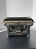 Black Vintage Underwood No. 3 Standard Typewriter