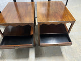 Wright Table Co. Pair of End Tables