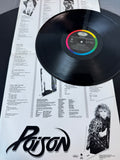 Poison Look What the Cat Dragged In Vintage LP Vinyl (O)
