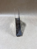 Art Deco Style Silver Plate Geometric Napkin Holder