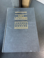 Lee’s Lieutenants by Douglas Southall Freeman 1946 Vintage 3-Volume Hardcover Book Set