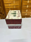 Decorative Holiday Gift Boxes, Set of 2 (B)