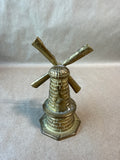 Cast Metal Brass Windmill Bell