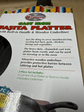 Cast Iron Fajita Platter In Package // 2 Available // PRICED INDIVIDUALLY