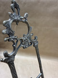 Victorian Style Ornate Metal Display Easel