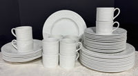 (A) 42-Piece Johnson Bros. Franciscan Country Fayre China Set