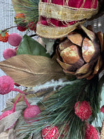 XL Beaded Faux Fruit Swag